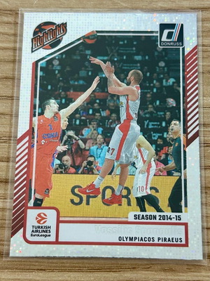 Κάρτα Βασίλης Σπανούλης Ολυμπιακός Panini Euroleague Highlights 2024-25 καινούργια