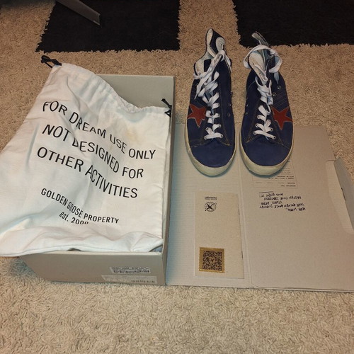 Golden Goose Francy Classic High-Top Sneakers size 44, like new