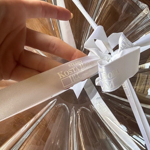 Rogaska Crystal Crystal Platter new, Bohemia, Made in Slovenia