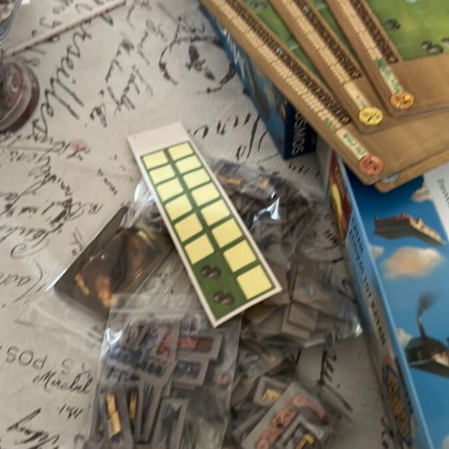 My City board game like new with some tokens marked