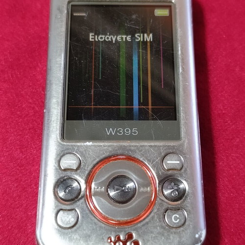 Sony Ericsson W395 mobile phone used