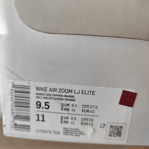 Nike Air Zoom LJ Elite track spikes new, size 43, multicolor