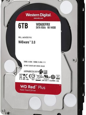 Western Digital Red 6TB NAS hard drive, 1 year warranty