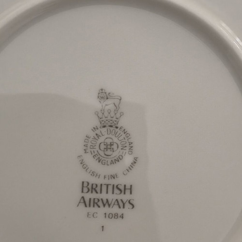 British Airways Royal Doulton Collectible Plates set of 4 like new