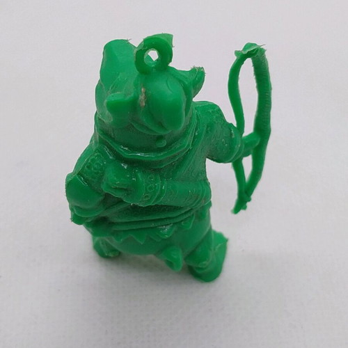Bozo shrimp miniatures vintage used, 70s figures