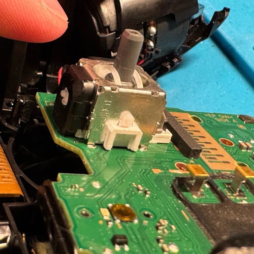 PlayStation 5 controller with new Gulikit TMR joysticks