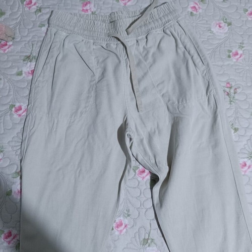 Zara women's jogger pants like new, beige, size M