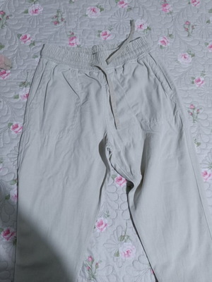 Zara women's jogger pants like new, beige, size M