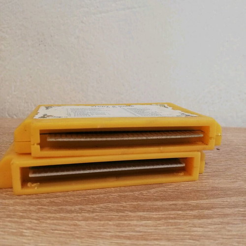 Dandy 8 bit game cartridges used, pack of 2, untested