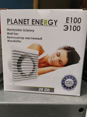 Bathroom wall fan 220V new in box