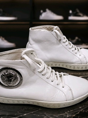 Versace Versus Lion Head Limited кожени сникърси като ново, номер 43