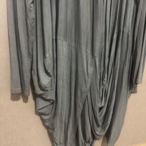 Moonshine Women Grey Tunic New Made in Italy XL-3XL