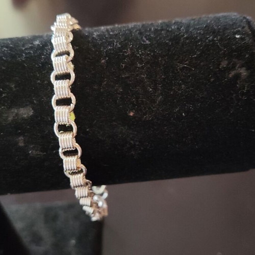Silver 935 chain bracelet new, length 19.5cm