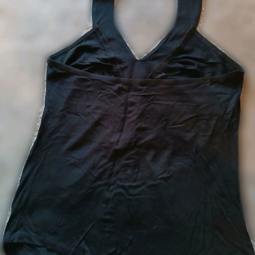 Te quiero evening blouse size 1 used, black with gold details
