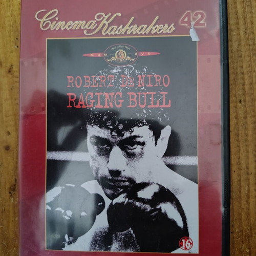 Raging Bull DVD used with English subtitles, drama biopic