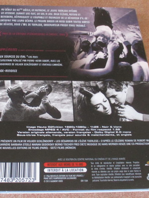 Der junge Törless Blu-ray σαν καινούργιο, δράμα