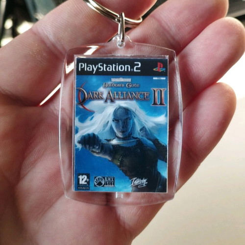 Baldur's Gate Dark Alliance 2 PS2 keychain