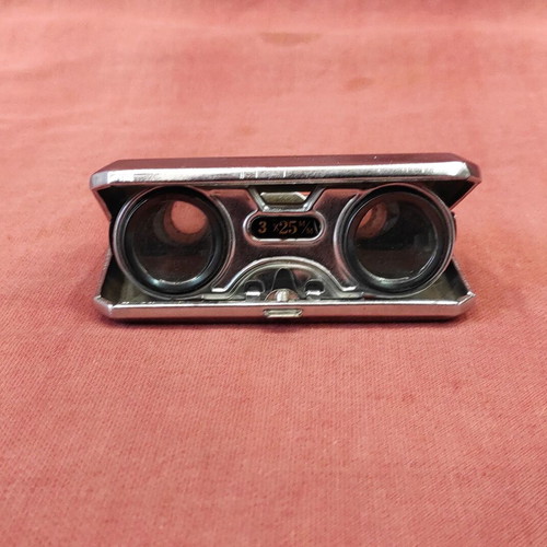 Theater Pocket Binoculars 3x25mm like new, 6.5x11.5 cm