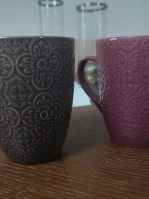 Κούπες μεγάλες ελάχιστα χρησιμοποιημένες, πακέτο 2 τεμαχίων