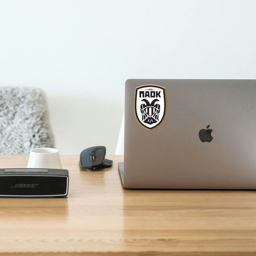 PAOK sticker new, glossy paper 8x6 cm