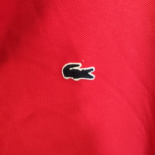 Lacoste long sleeve shirt like new, red, medium Europe small USA
