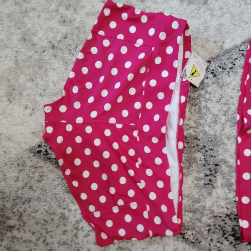 Women's two-piece Rizov polka dot swimsuit new, size XXL