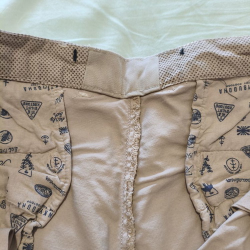 Funky Buddha men's chino shorts like new, beige, small-medium size