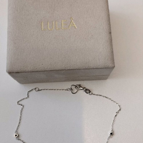 Sterling silver bracelet new, black and silver