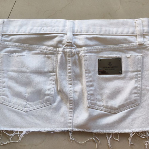 John Denim skirt new, size M, white