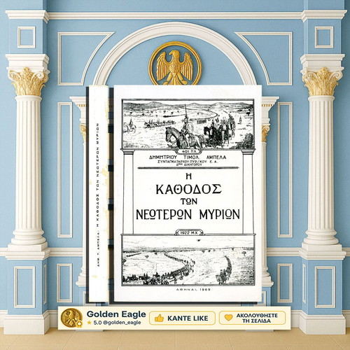 Η κάθοδος των νεότερων μυρίων Δημήτριου Αμπέλα μεταχειρισμένο, ιστορία