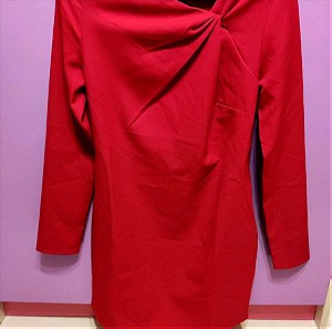 Mango γυναικείο μίνι φόρεμα κόκκινο Small