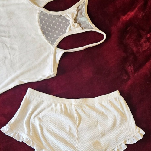 Babydoll Cotton Bridal Set Betsey Jonshon like new, small size
