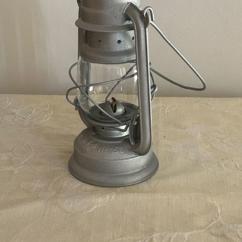 Vintage BAT No.158 storm lantern used, made in DDR 1950-1980