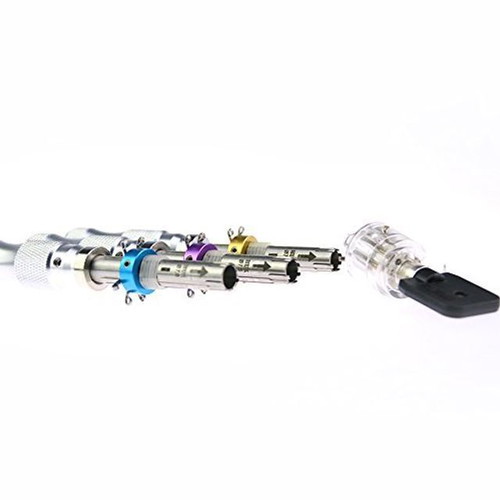 Locksmith Training Kit with Transparent Cylinder and 3 Tubular Picks