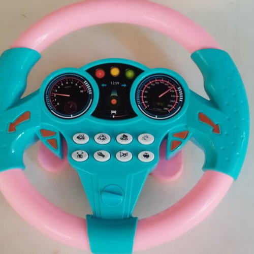 Children's steering wheel with sounds like new