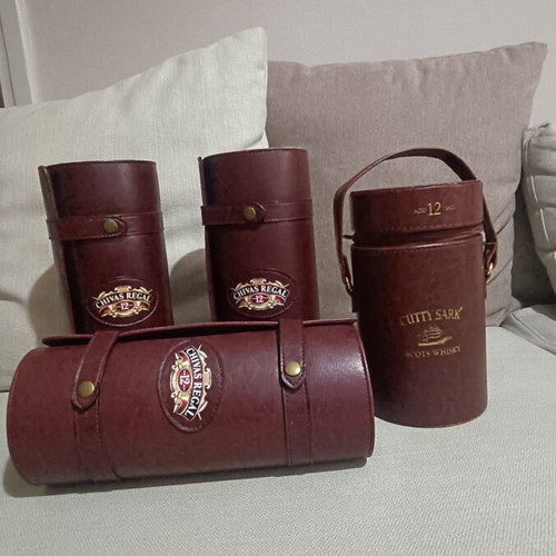 Leather collectible cases used