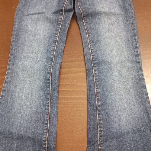 Women's denim jeans used, low rise
