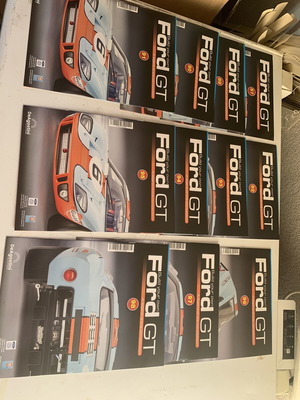 DeAgostini Build Your Own Ford GT 1:8 Πακέτο καινούργιων τευχών