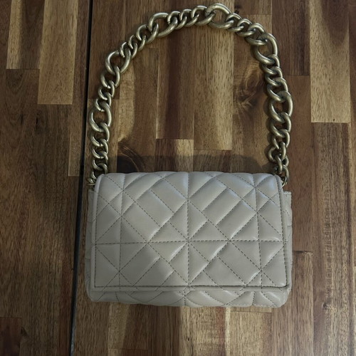 Zara shoulder bag beige like new, spacious