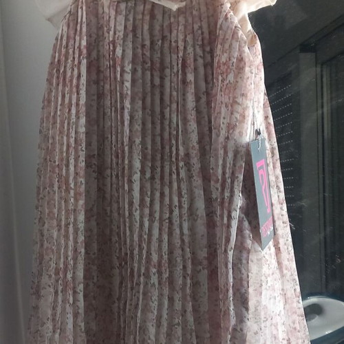 Floral pleated dress for toddler, new