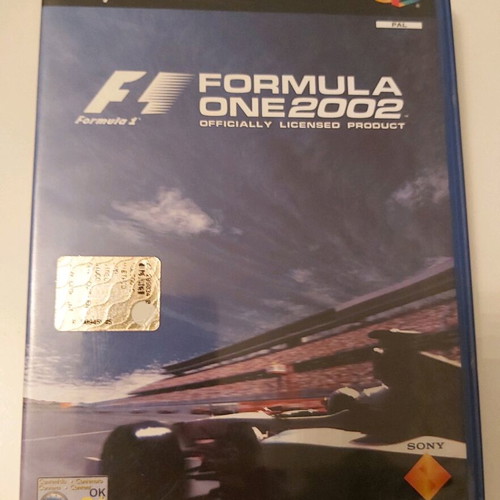 Formula One 2002 PlayStation 2 used, DVD has issues