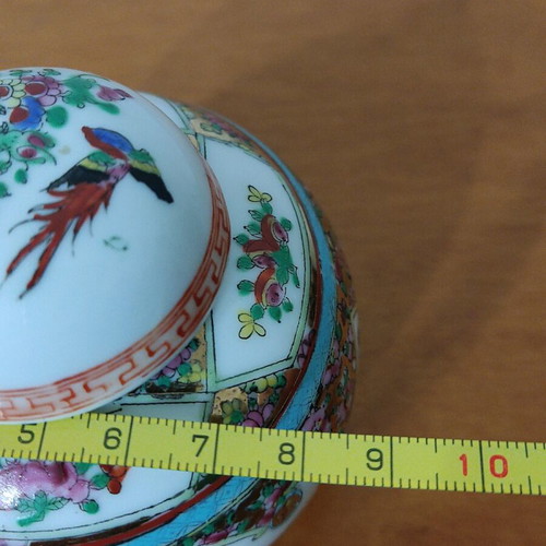 Handmade Chinese porcelain vessel like new