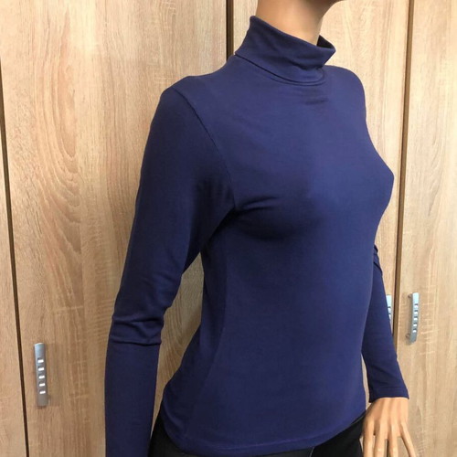 Purple blouse used, size S/M, cotton elastane