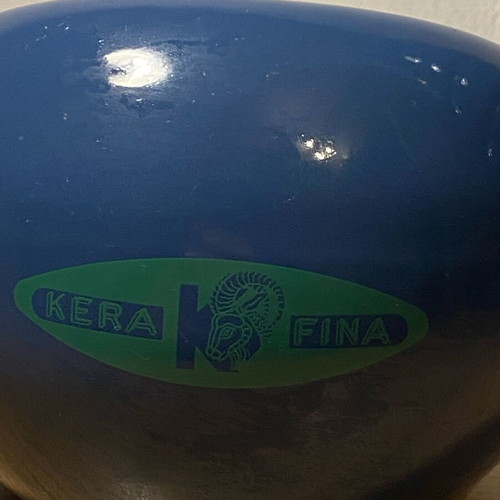 Collectible Kerafina ashtray and vase set like new