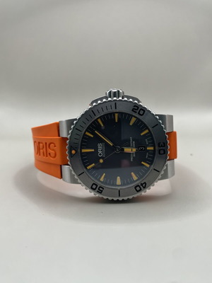 Oris Aquis Date ανδρικό ρολόι σαν καινούργιο πλήρες σετ