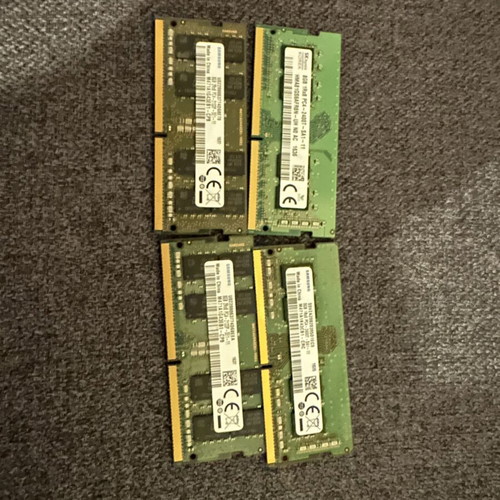 DRam 8 GB laptop memory modules like new, 2x2133MHz and 2x2400MHz