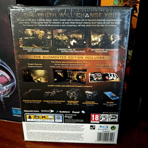 Deus Ex Human Revolution Augmented Edition PS3 game new, English version
