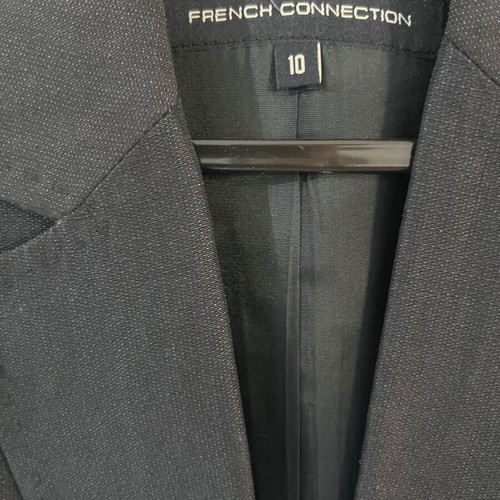 French Connection classic women's blazer, dark navy blue, UK 10