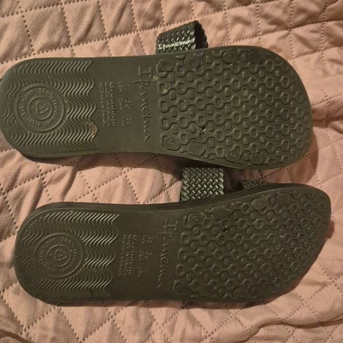 Ipanema black slides sandals size 38