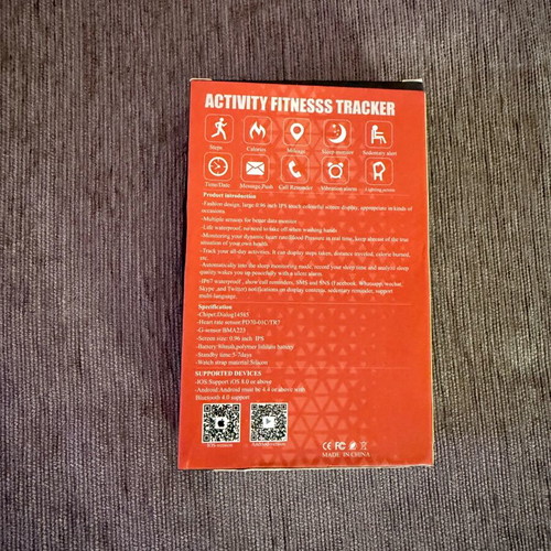 Activity Fitness Tracker bracelet like new